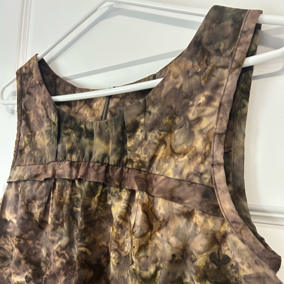 Comrags Earth-tones Cotton Sleeveless Boxy Top Made in Canada - Picture 4 of 8